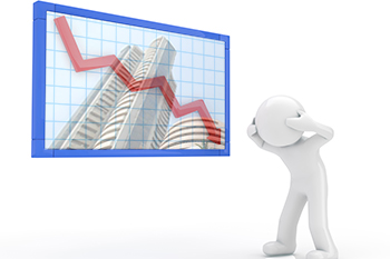 Sensex Descent graph